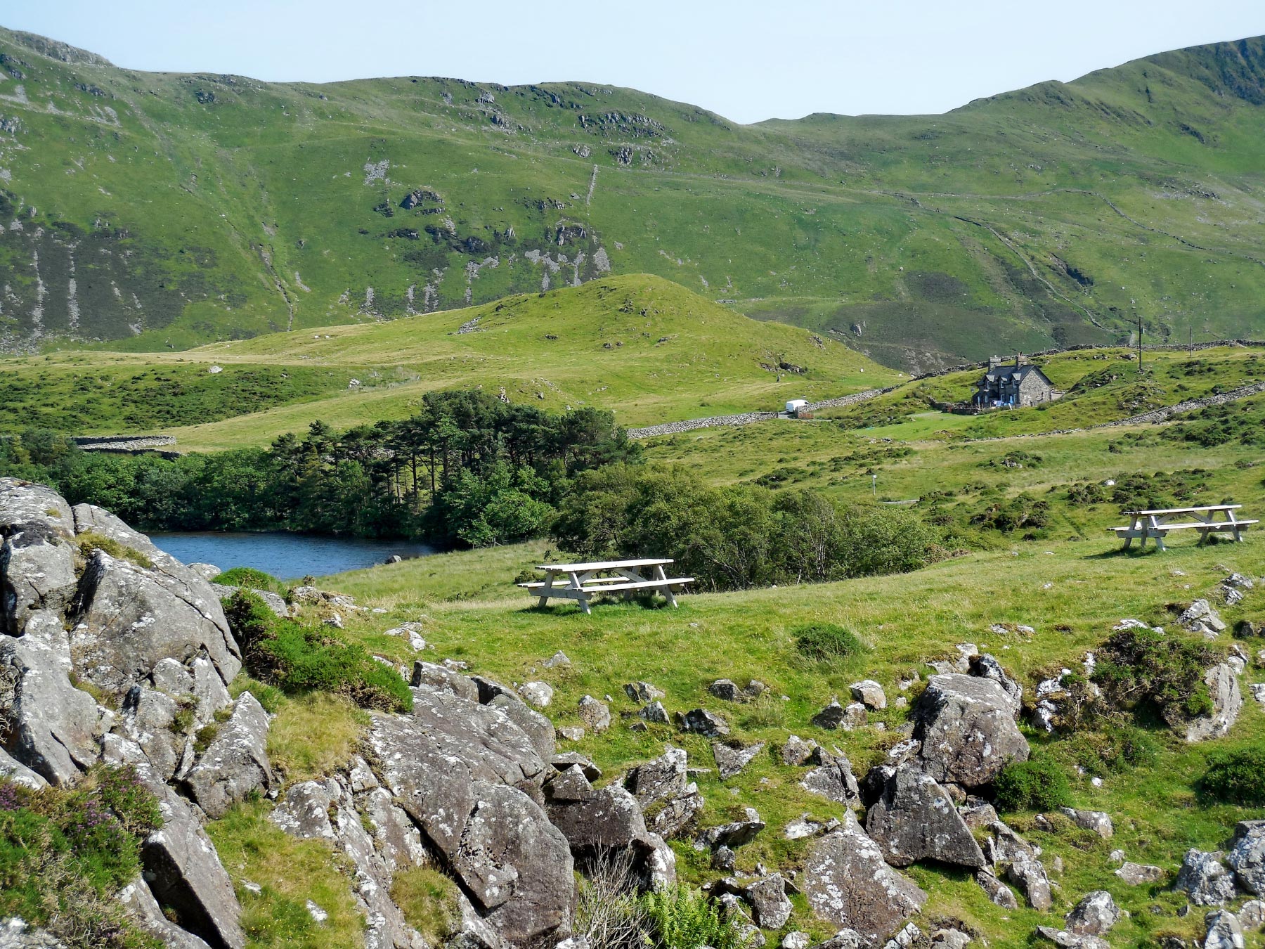 Gregennen lake, Snowdonia National Park